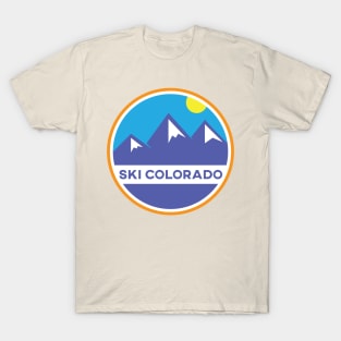 Ski Colorado Badge T-Shirt